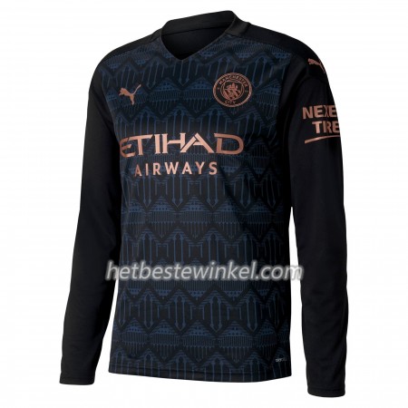 Manchester City Voetbalshirts Uit 2020/21 - LS